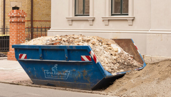 kontener na odpady mieszane Poznań